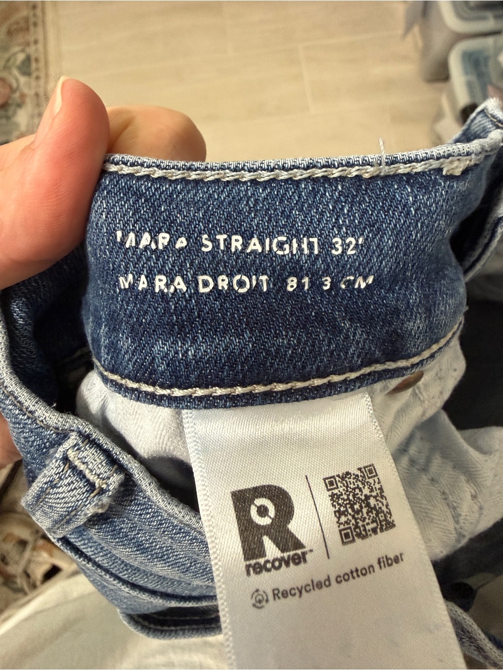 DL1961 Mara Straight 32” Jeans - Picture 4 of 7